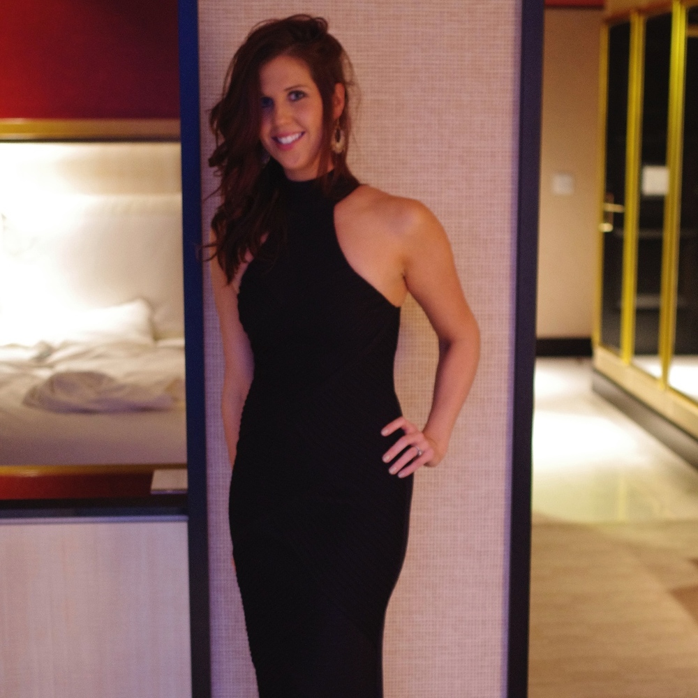High Neck Gown - Picture 1 of 8